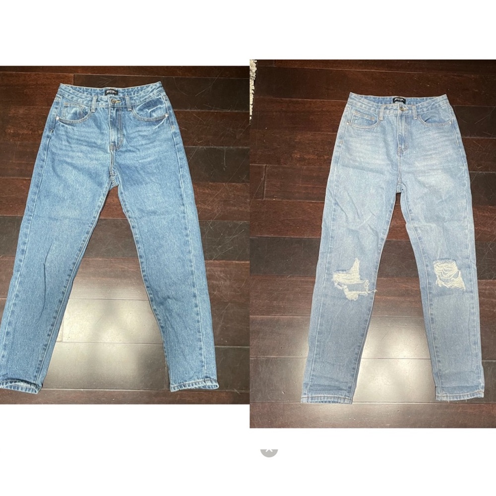 Bundle of (2) Nasty Gal mom jeans size Us 4